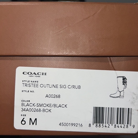 Coach Tristee Rain Boots - Picture 6 of 9